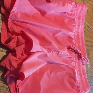 Spyder Coral Peach Athletic Running Shorts